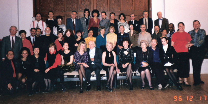 Club Milonga group shot from December 1996